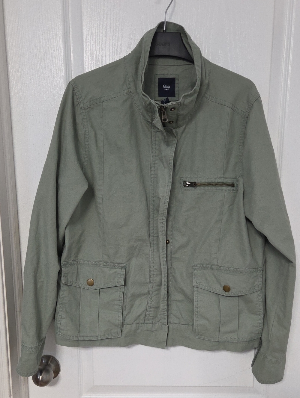 GAP Women's Light Olive Field Jacket